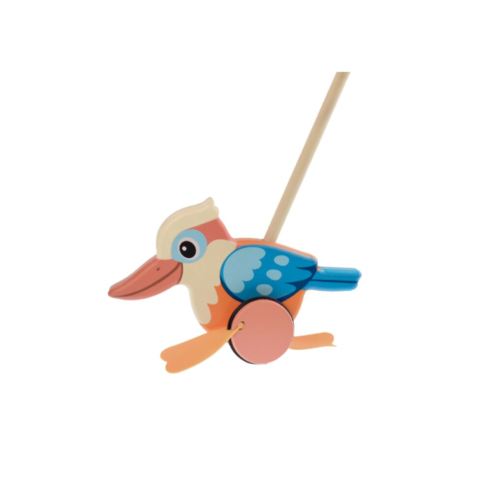 Koala Dream | Wooden Push | Along Kookaburra Baby/Toddler Walker Toy 12m+