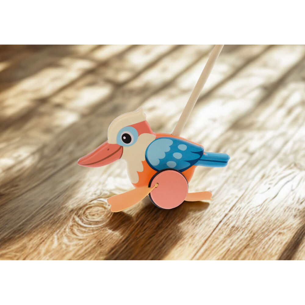 Koala Dream | Wooden Push | Along Kookaburra Baby/Toddler Walker Toy 12m+