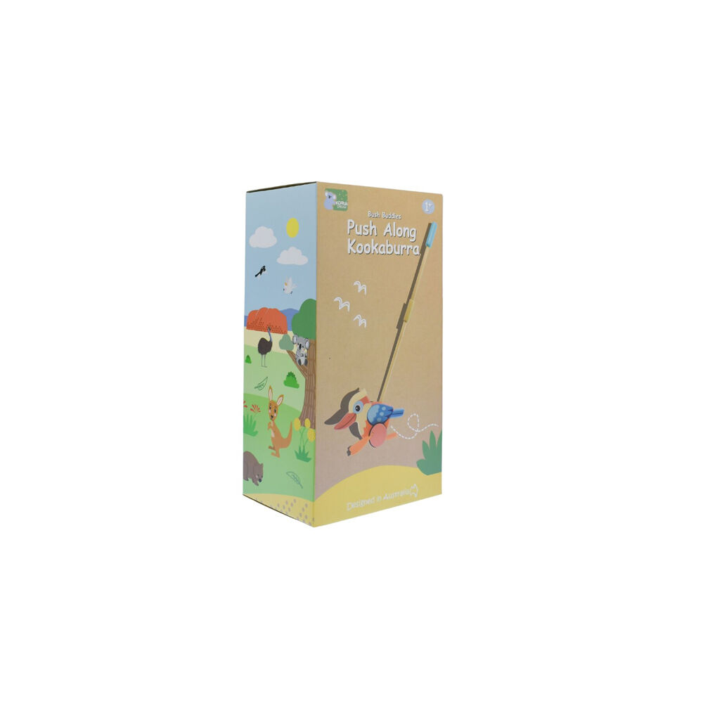Koala Dream | Wooden Push | Along Kookaburra Baby/Toddler Walker Toy 12m+