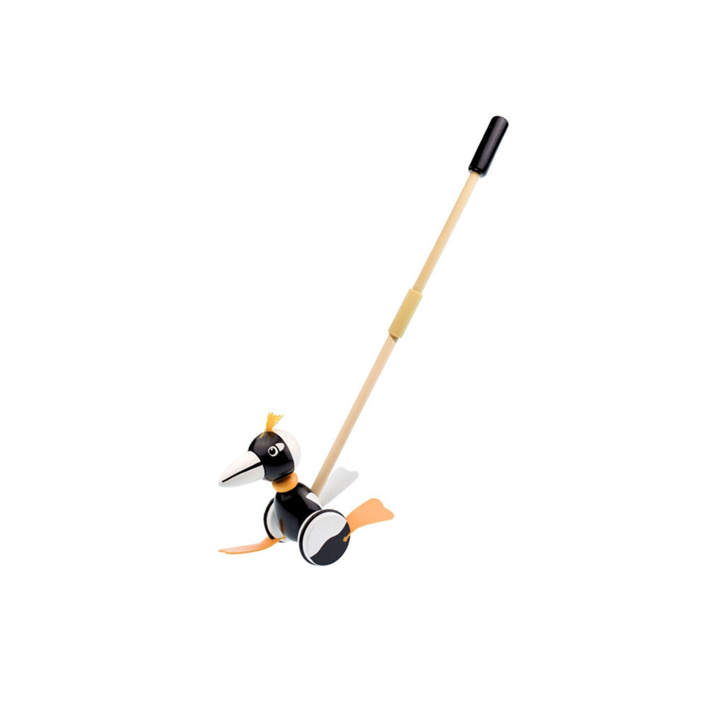 Koala Dream Magpie Push Walker | Wooden Toddler Toy for Aussie Kids (12m+)