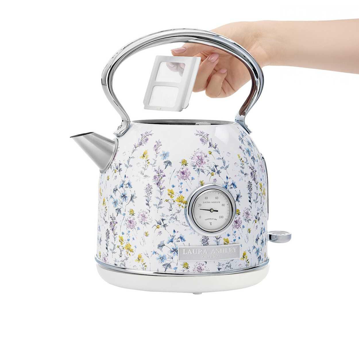 Laura Ashley 1.7L Kettle | Electric Water Jug 7 Cup Heater Heating