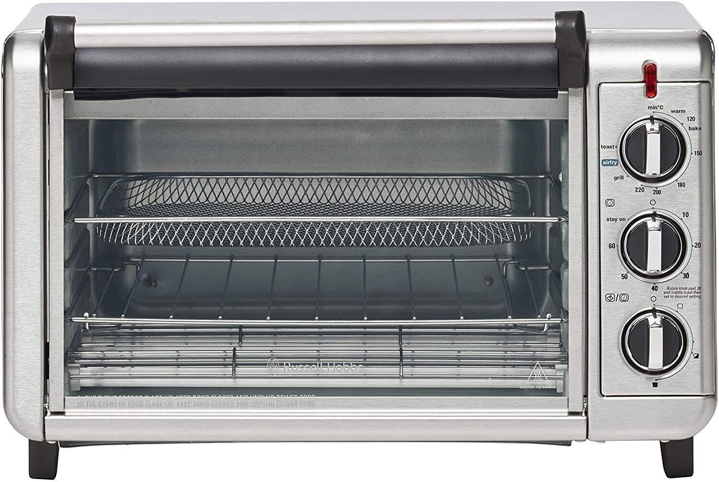 Russell Hobbs Benchtop Oven Grill | Portable Airfryer Air Fryer Cooker Baker | Kitchen Appliance Baking Cooking