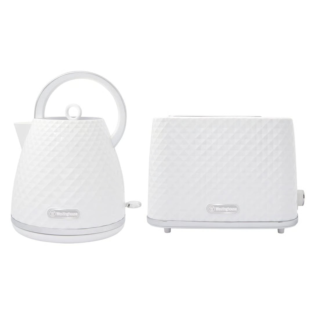 Westinghouse Breakfast Maker Set 1.7L Kettle 2 Slice Toaster Toasting Machine