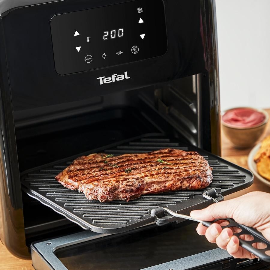 Tefal Easy Fry Oven & Grill XXL 9-in-1 Air Fryer FW5018 | 9 in 1 Technology | Rapid Air Circulation | Die Cast Aluminum | Healthy Cooking | 3 Meals at once | 11 L Capacity