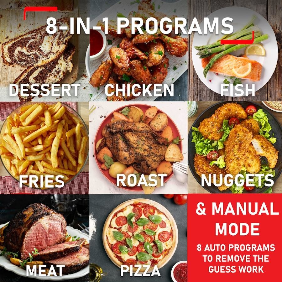 Tefal Easy Fry & Grill XXL Flexcook Air Fryer EY801D | No Preheating | 2 in 1 Airfryer and Grill | Single and Dual Cooking Zones | Precision Temperature Control | Healthy Cooking