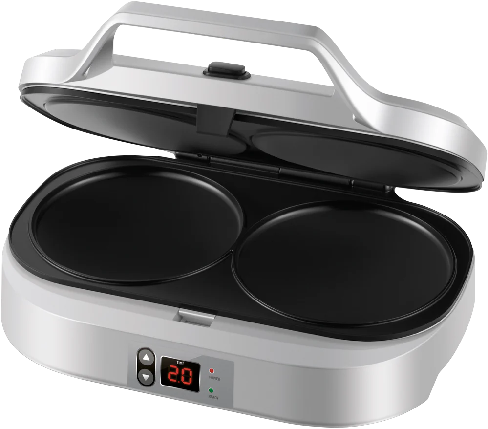 Kambrook Pancake Maker | Electric Digital Breakfast Pancake Machine | Non Stick Heated Kitchen Appliance