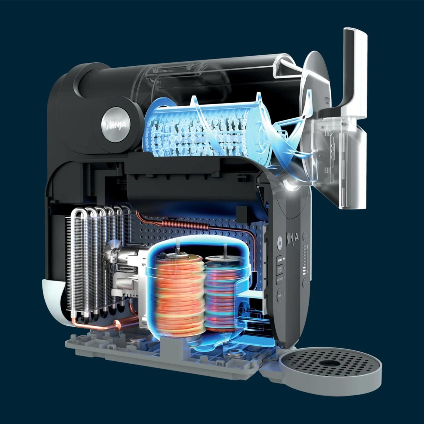 Ninja Slushi Maker | Professional Frozen Beverage Drink Cocktail Mocktail Slushy Machine