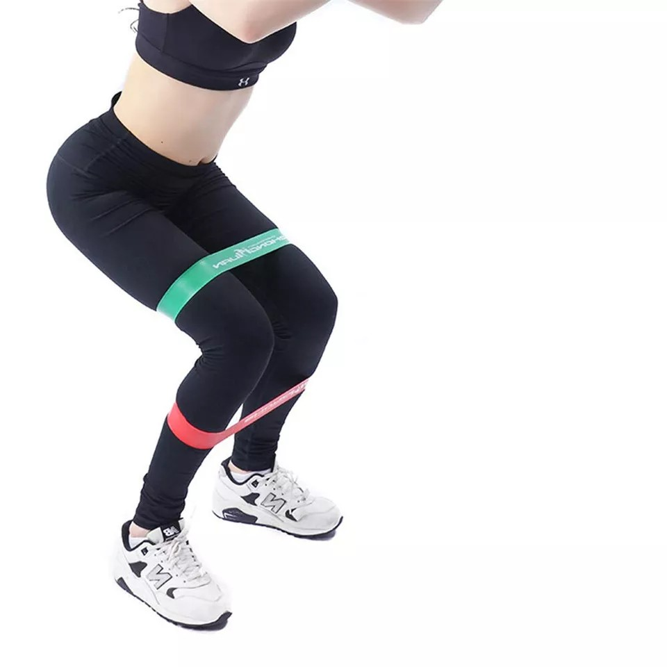 Resistance Bands x 6PCS | Power Strength | Exercise Fitness Gym Crossfit Yoga Workout