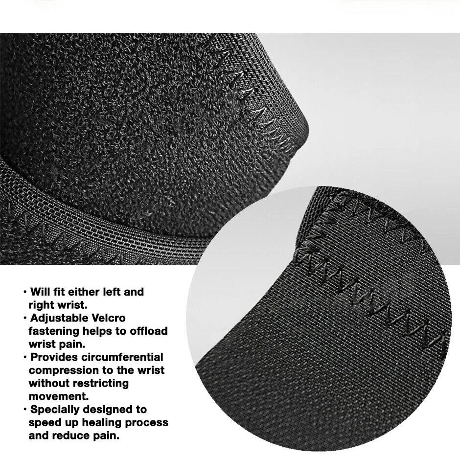 Wrist Support Protection Strap | Pain Relief Splint Brace | Carpel Tunnel CTS RSI Support | light weight breathable |