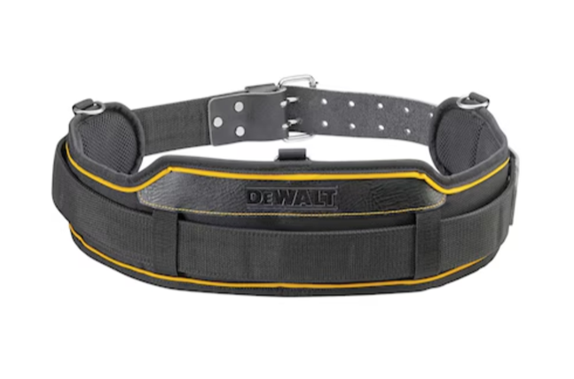 DeWalt Tool Belt | Ergonomic Utility Belt | Reinforced Leather | Fully Adjustable