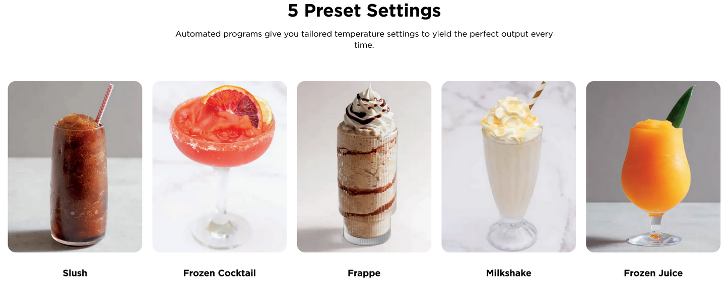 Ninja Slushie Machine Frozen Drink Maker | No Ice Needed Margarita Slushy Slush Machine