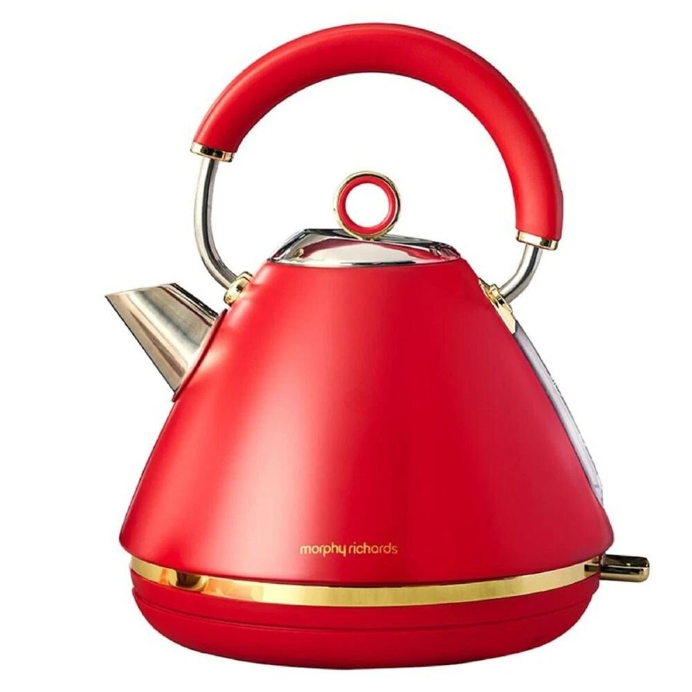 Morphy Richards Ascend Soft Gold 1.5L Electric Kettle 24x27.3cm Dragon Red