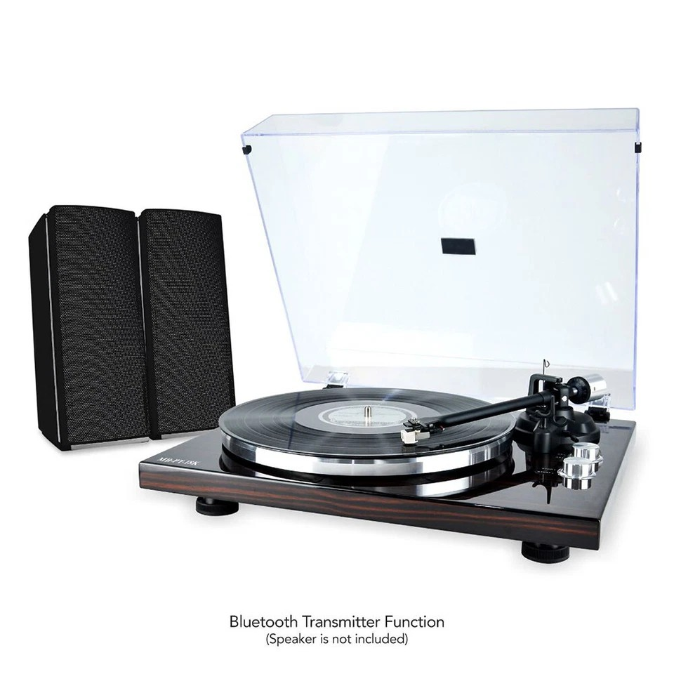 Mbeat Counter Weight/Anti-Skating Bluetooth Turntable Player w/USB/RCA/Phono Out