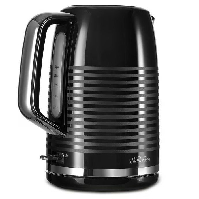 Sunbeam Kettle & Toaster Breakfast Set | 1.7L Kettle Hot Water Jug | 4 Slice Toaster Bread Browing Machine