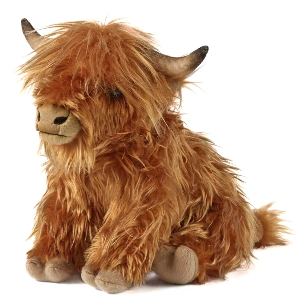 Living Nature Naturli | Highland Cow | 24cm Stuffed Plush Children/Baby