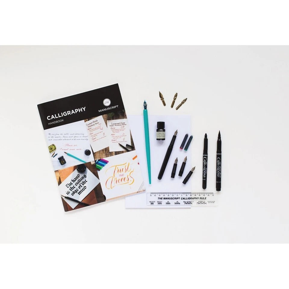 Manuscript Calligraphy Kit β Learn Lettering Fast | Art & Craft Gift |