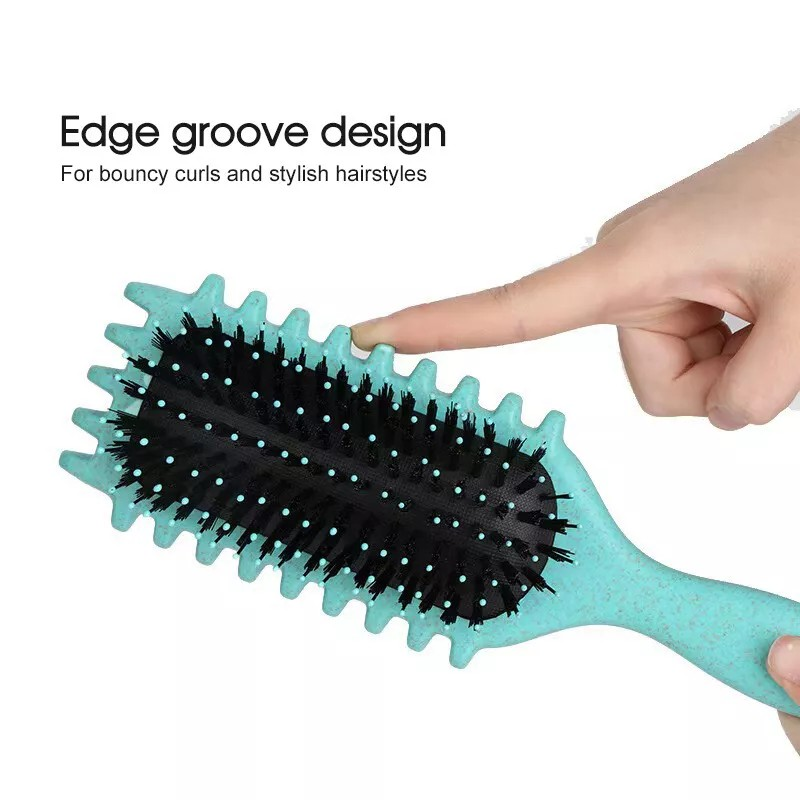 Women Curl Brush | Define Styling Defining Hair Brush | Stylizing Tool Curl Bounce Brush | Suitable for all hair types | Hair Detangler