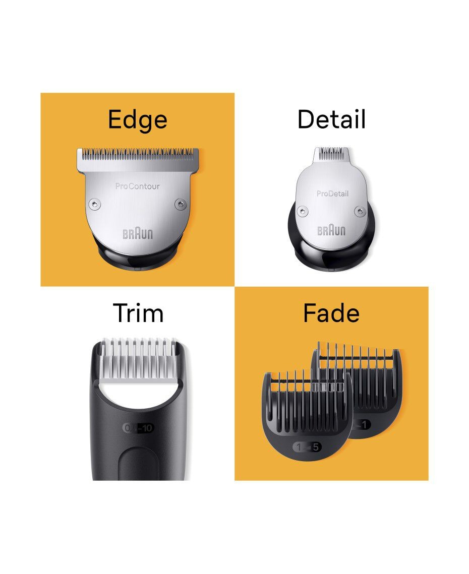 Braun Series 9 Professional Waterproof Beard Trimmer | Travel Case | Charging Stand