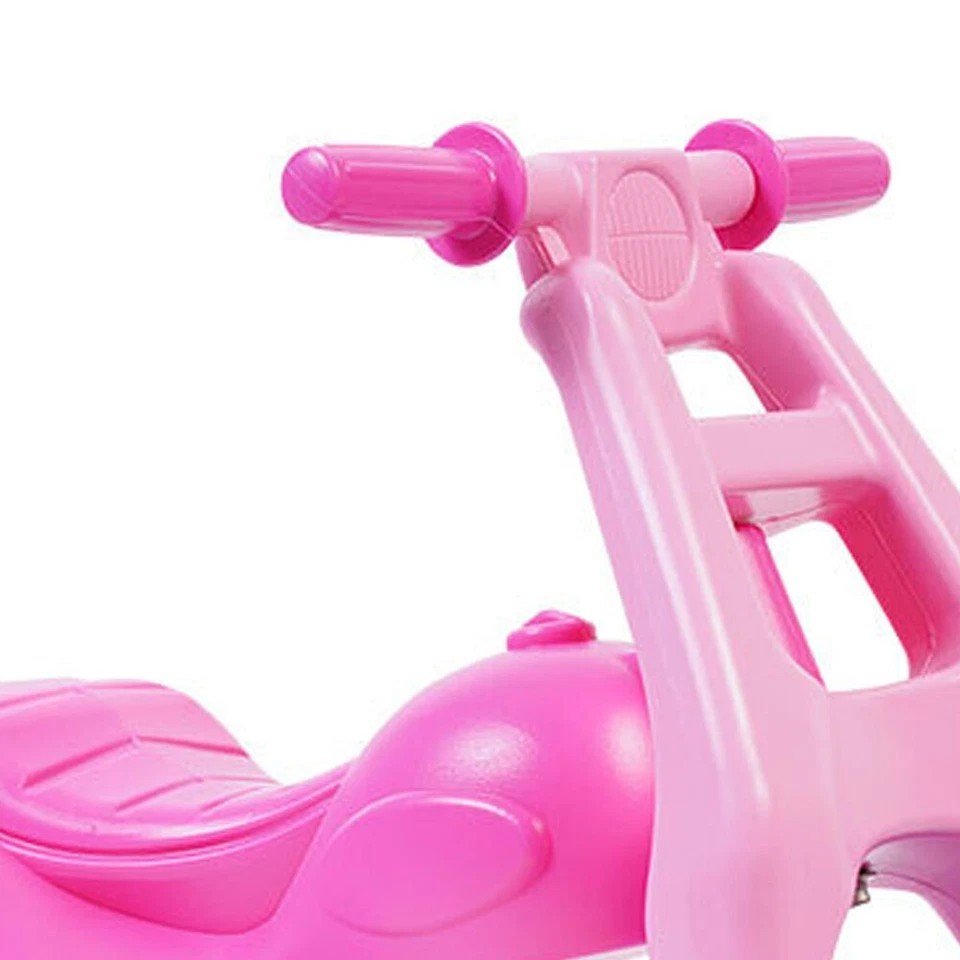 Avoca ATV Push Kick Trike w/ Trailer | Pink Ride-On Toy | Toddlers 1–3 Years | Ideal Toddler Gift