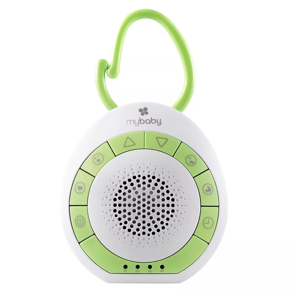 Homedics MyBaby SoundSpa | Music On The Go Speaker for Stroller | White Noise | 2Pk | Easy Attach