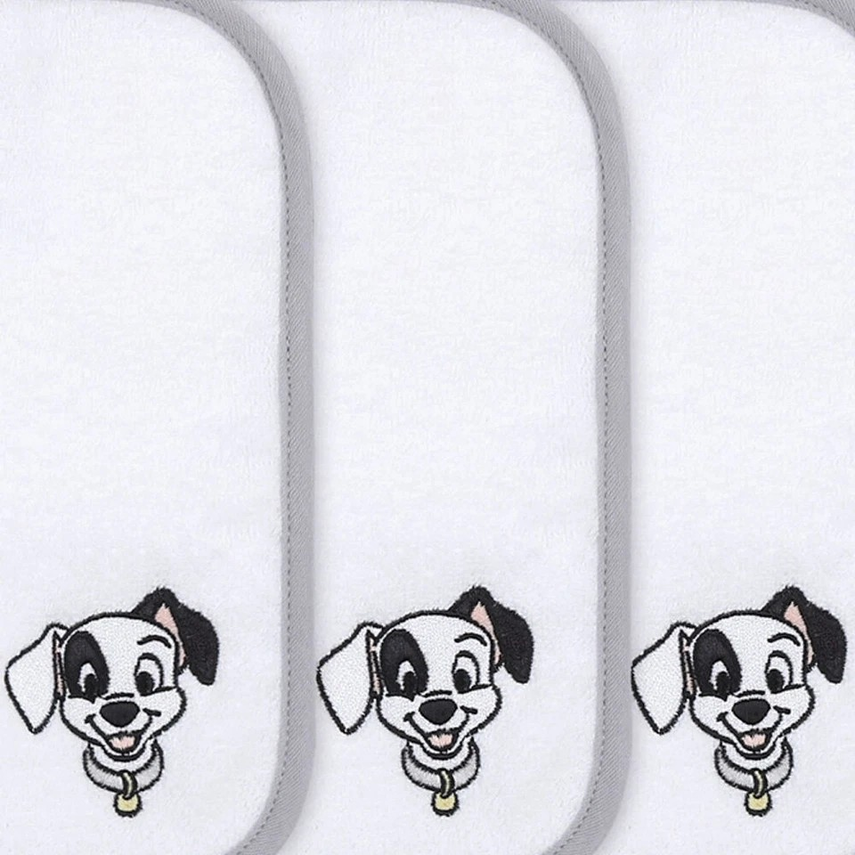 Infant Bathtime Soft Face Washers | Baby Nursery Decor 4x 3pc