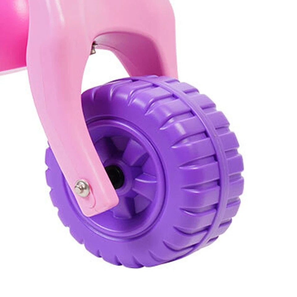 Avoca ATV Push Kick Trike w/ Trailer | Pink Ride-On Toy | Toddlers 1–3 Years | Ideal Toddler Gift