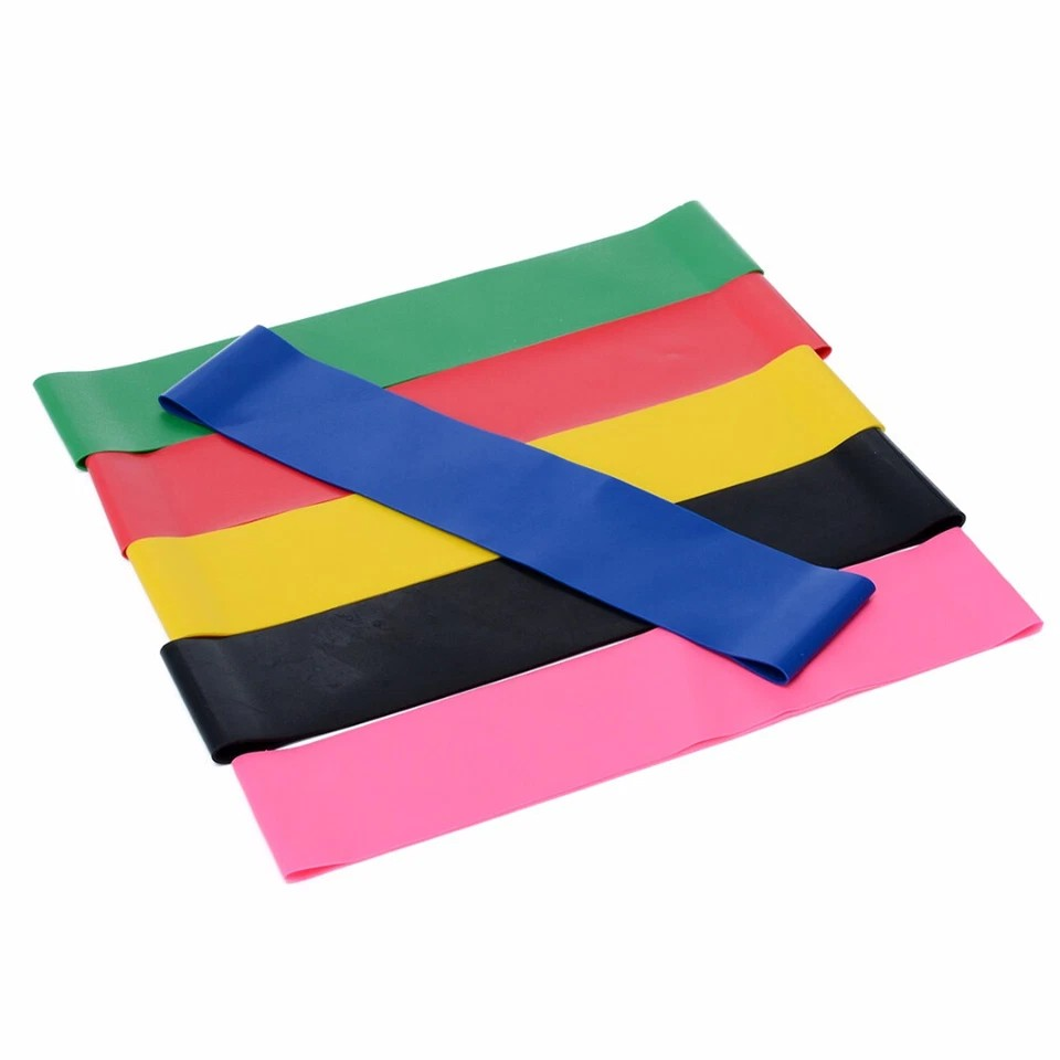 Resistance Bands x 6PCS | Power Strength | Exercise Fitness Gym Crossfit Yoga Workout
