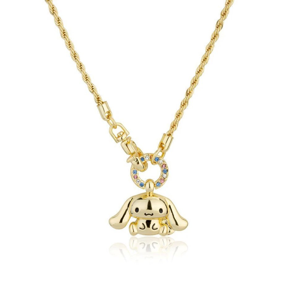 Sanrio Cinnamoroll | Couture Kingdom Necklace Pendant | Accessory 90cm Gold
