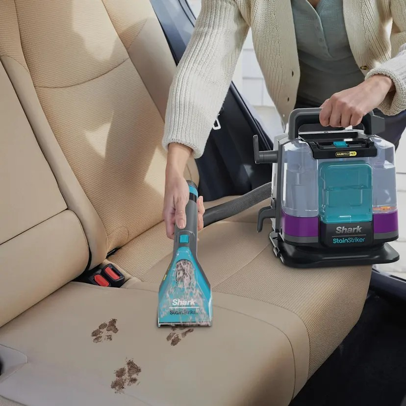 Shark PX250 StainStriker HairPro | Portable Spot & Stain Cleaner | High Pressure Spray | Lightweight | Self Cleaning |