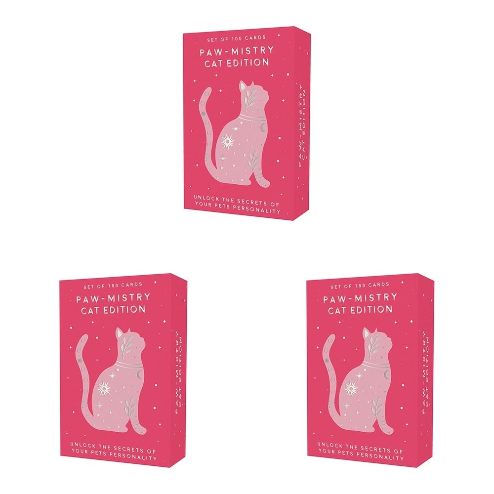 Paw-Mistry Cat Personality Cards | 300pc Gift Republic Set | Fun Pet Gift AU | Cat Lovers Games