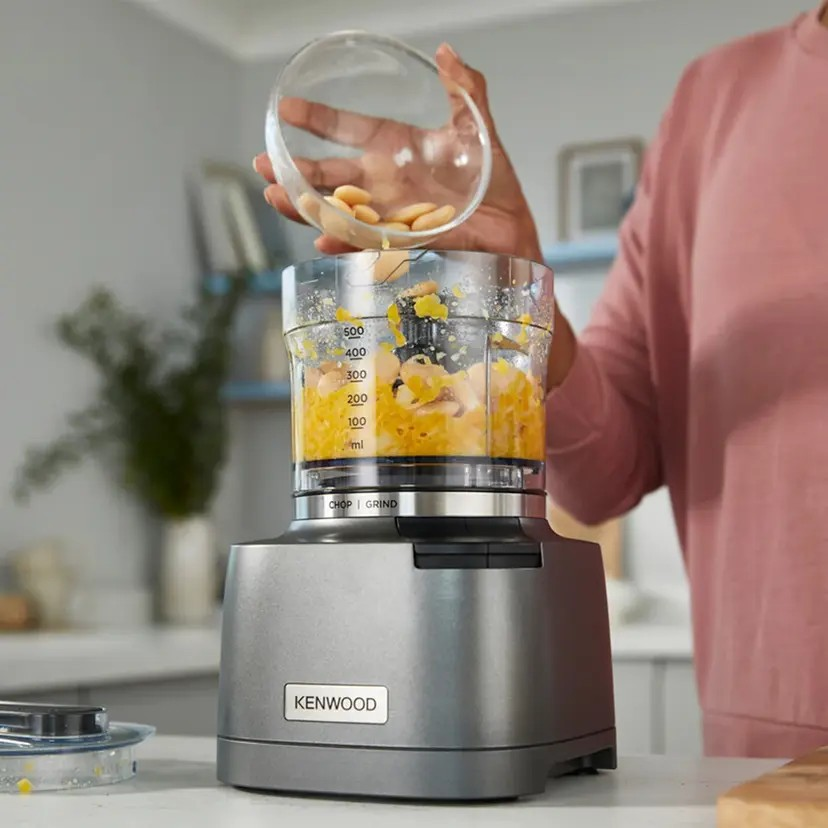 Kenwood Chopper and Grinder | Electric Duo High Speed Metal Grinder | Nut Spice Coffee Beans Meat Herbs Grinding