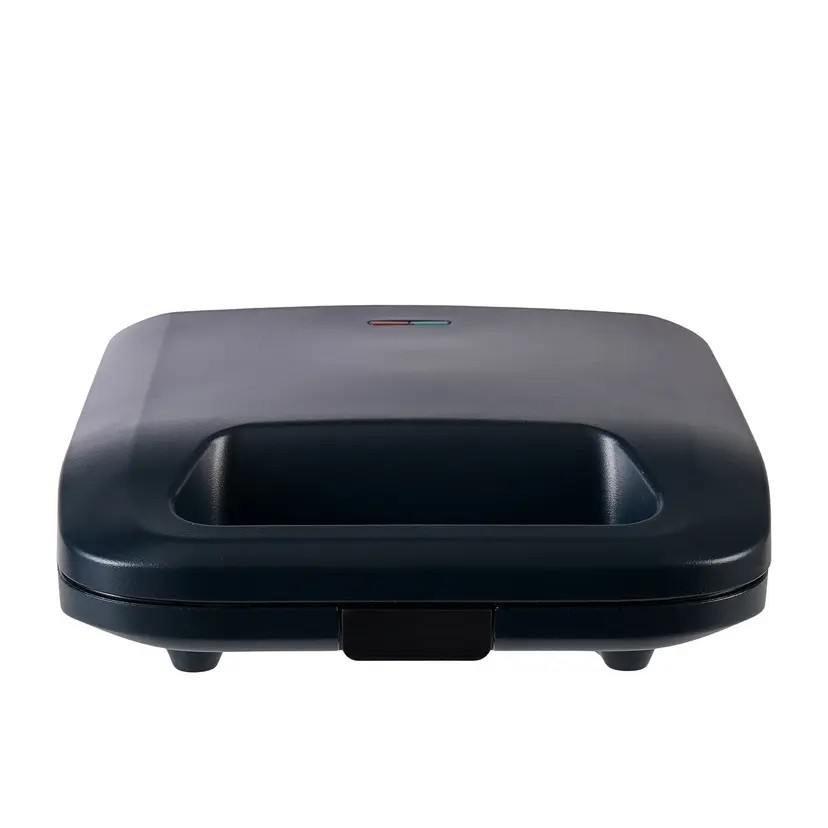 Davis & Waddell 2 in 1 Electric Non Stick Jaffle Maker & Grill | Matte Black | Grilled Sandwich Maker | Non-Stick Plates | Meat Searer