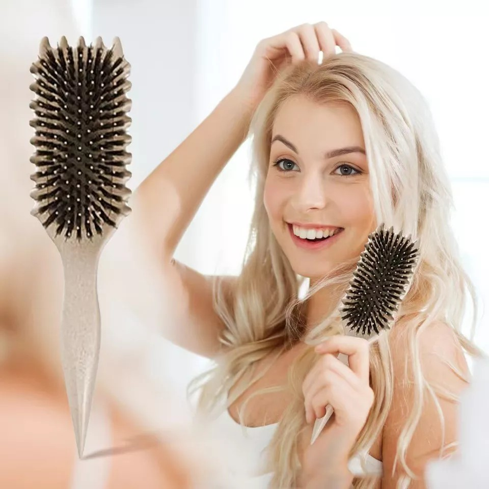 Women Curl Brush | Define Styling Defining Hair Brush | Stylizing Tool Curl Bounce Brush | Suitable for all hair types | Hair Detangler