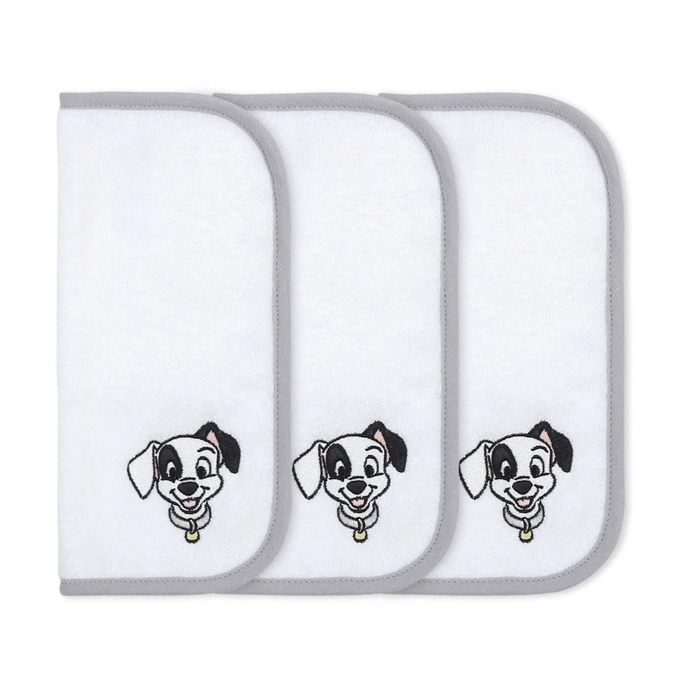 Infant Bathtime Soft Face Washers | Baby Nursery Decor 4x 3pc
