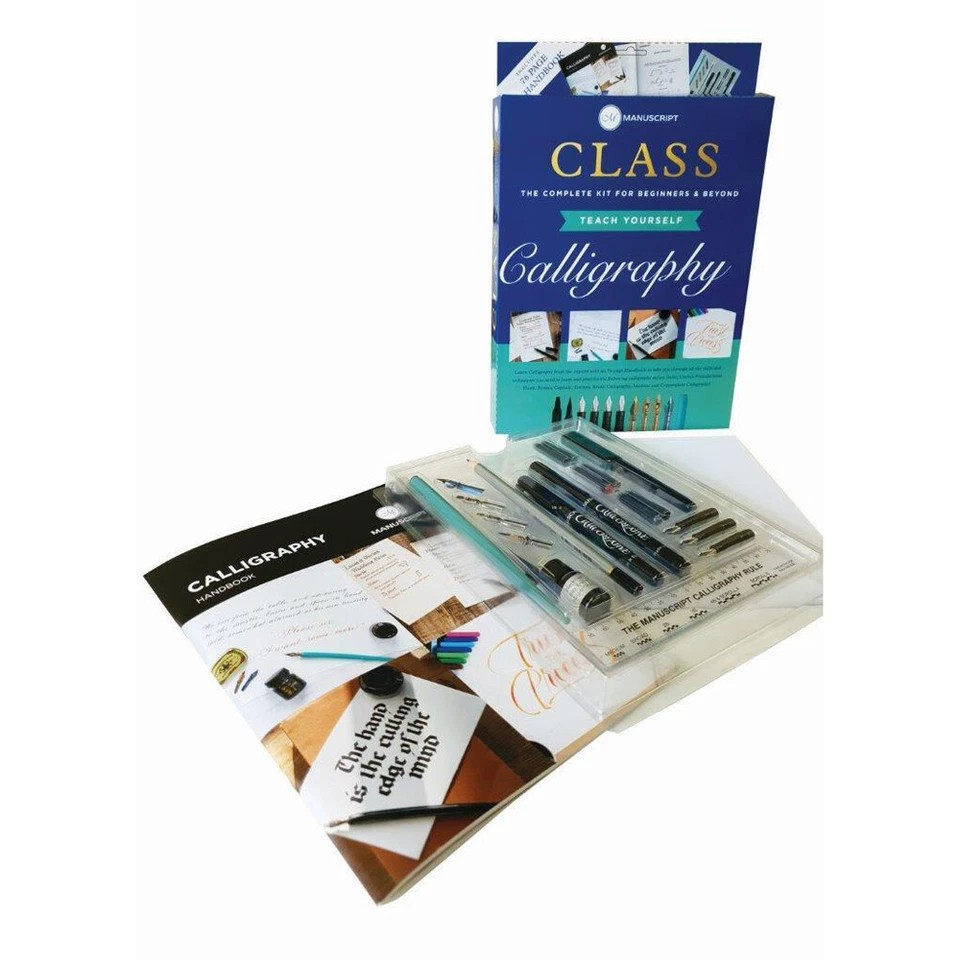 Manuscript Calligraphy Kit β Learn Lettering Fast | Art & Craft Gift |