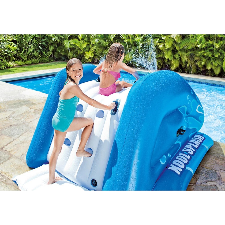 Inflatable Water Slide | Intex Kool Splash 10ft 11in | For In-Ground Pool Kids 6+