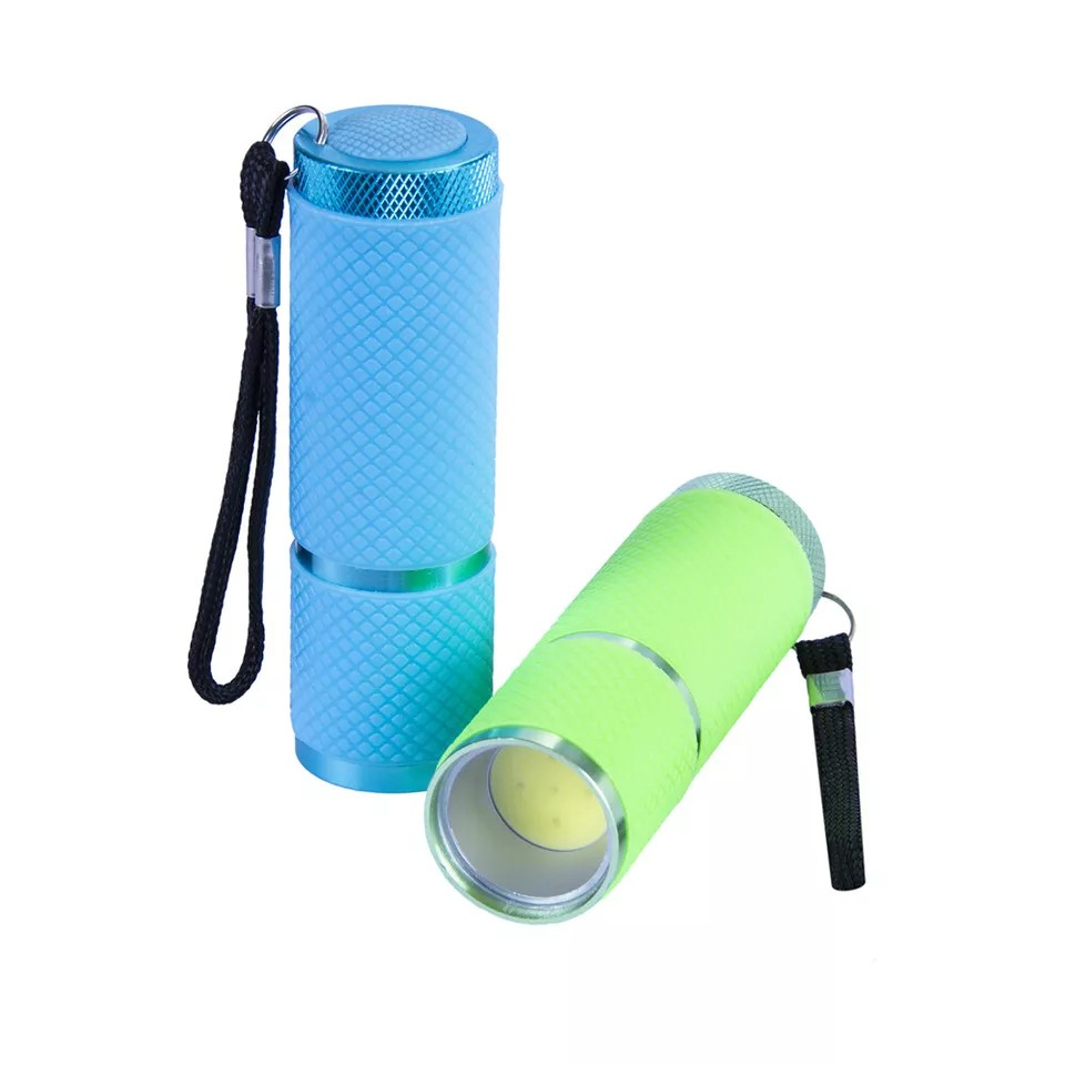 Brillar LED Torch | Glow-In-The-Dark Battery Operated | Pocket Torch x4 | USB Charging