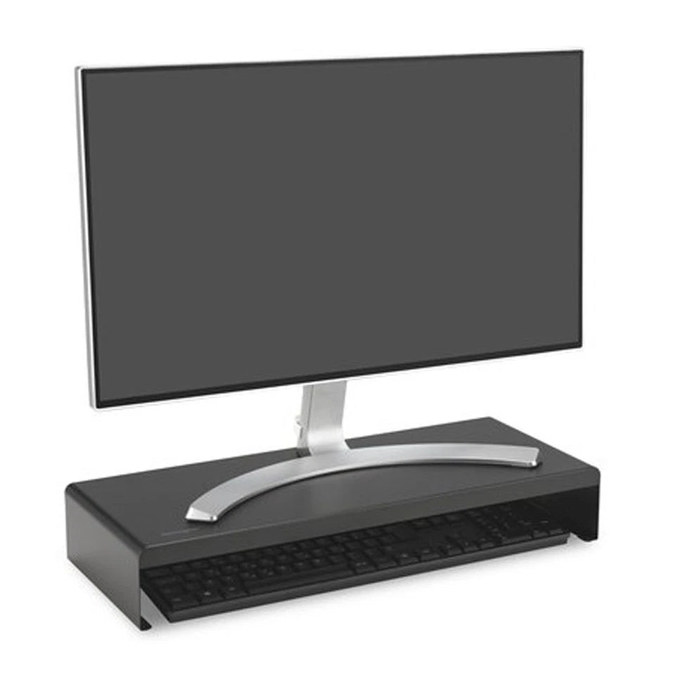 Kensington Extra Wide Durable Steel Computer Monitor | Desk Support Stand | Anti-Slip Silicone | Solid Steel Construction
