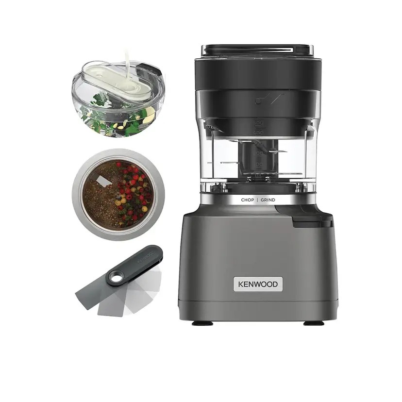 Kenwood Chopper and Grinder | Electric Duo High Speed Metal Grinder | Nut Spice Coffee Beans Meat Herbs Grinding