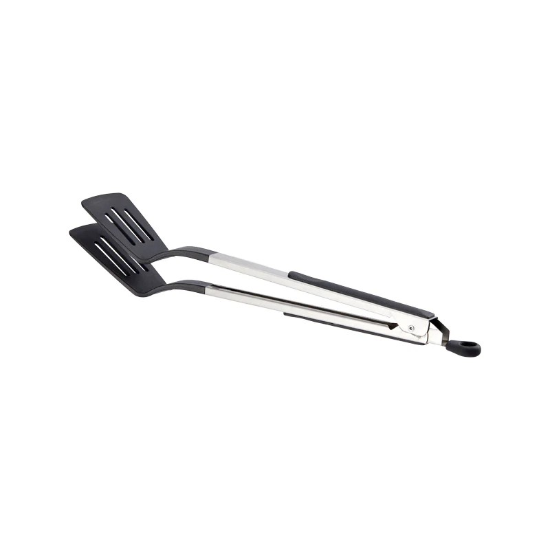Baccarat The Cook Easy Spatula Tongs | Stainless Steel Cookware | Non-Stick Spatula Tongs |