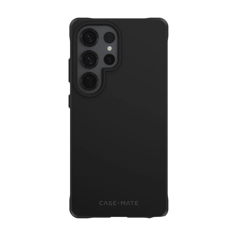 Samsung Galaxy S25 Ultra Case | Tough Shockproof Phone Case | Black Silicone