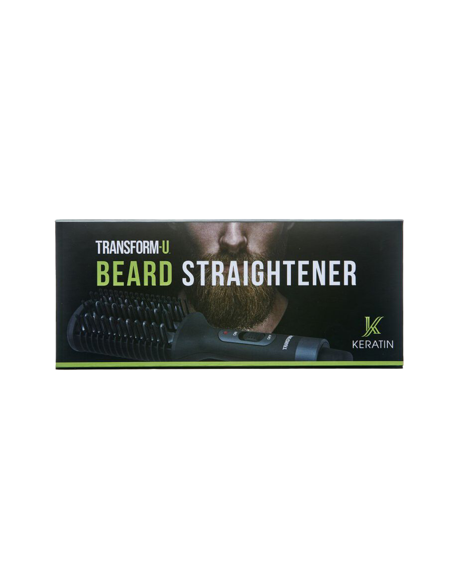 Transform-U | Keratin-Infused | Beard Straightener