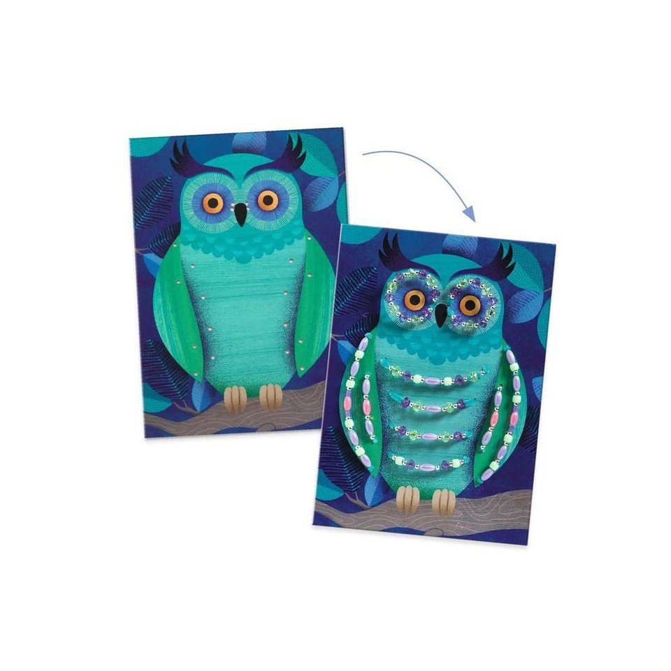 Djeco Light Up The Night Threading Kit ā Kids Craft Set 3y+ | Free Shipping AU