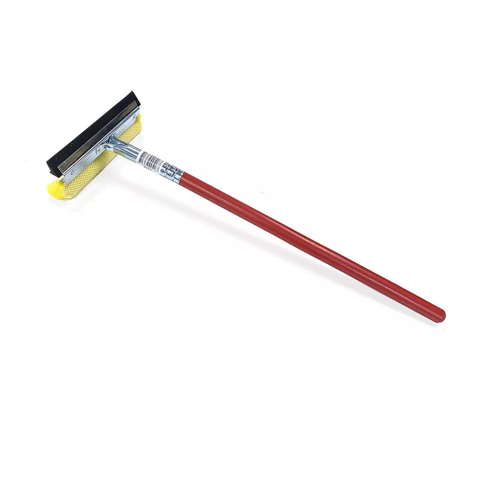 Rubber Squeegee x 2 | Scrubber Sponge | Glass Window | Wind Screen Car Wash Cleaner