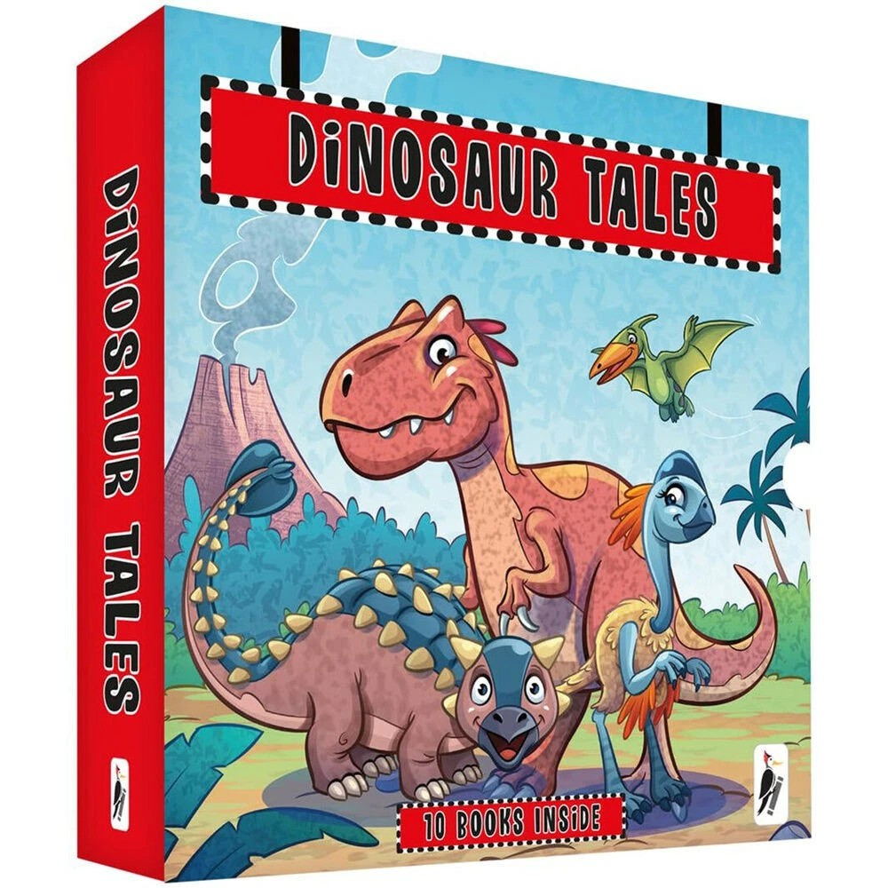 Dinosaur Tales | 10-Book Box Set | Kids Story Collection by Woodpecker Books 5y+ | Imaginative Stories |Early Readers