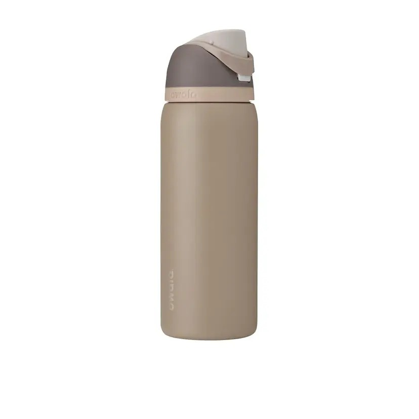 Owala FreeSip Insulated Water Bottle 946mL (32oz) Down To Earth | FreeSip spout to sip or swig | Leakproof Lid