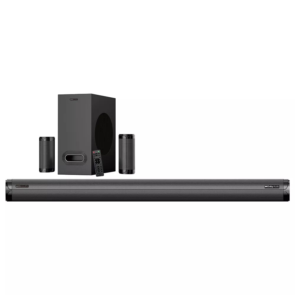 Home Soundbar - Pure Acoustics | 5.1 Channel with Subwoofer | Wireless/Bluetooth Speakers