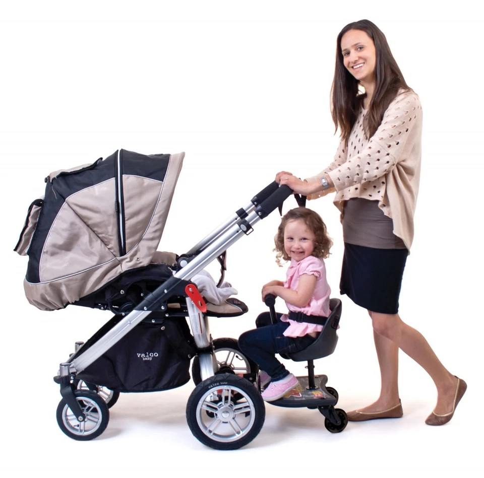 Vee Bee EZ Rider | Stand/Sit Toddler Tandem Seat Board Connector for Stroller/Pram