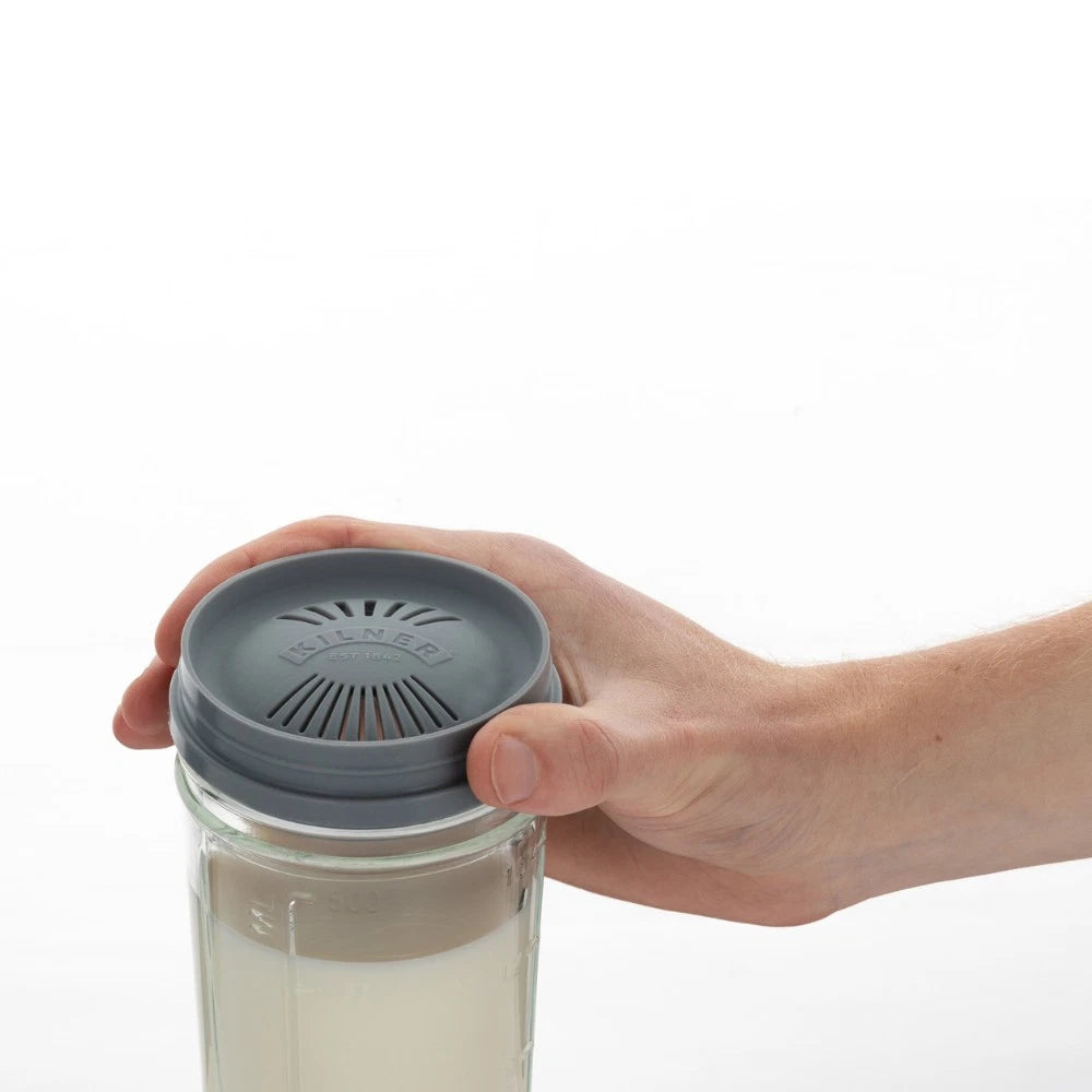 500ml Kefir Glass Making Set | Homemade Probiotic Yogurt Keffire Milk Maker