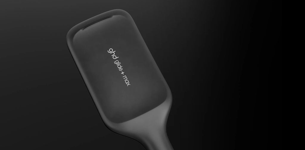GHD Heated Hair Brush, Hot Brush Styler for Long Thick Curly Hair, Smoothing Paddle Brush